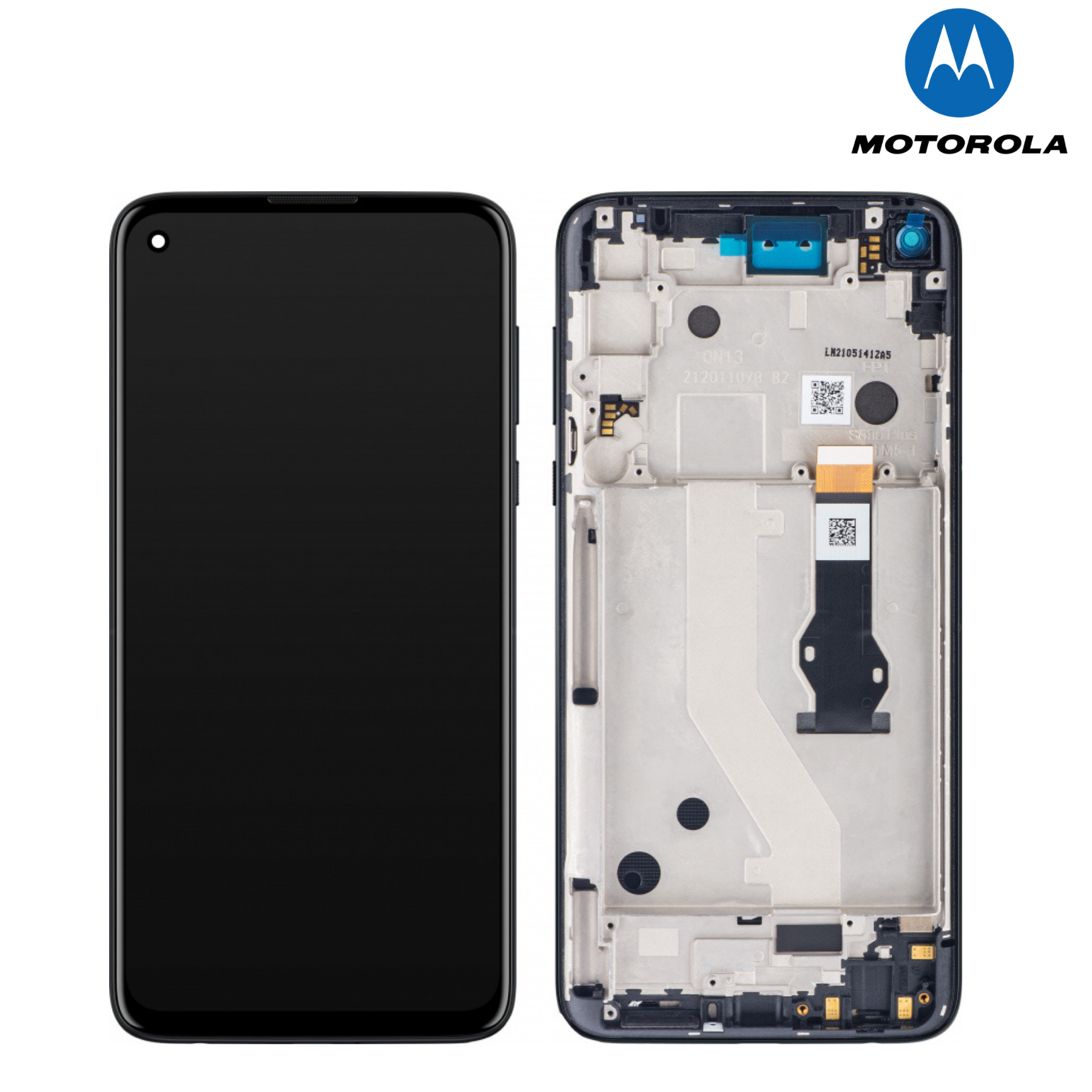 LCD Display Module for Motorola Moto G04s, Black